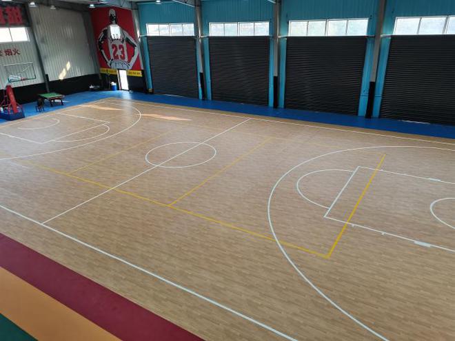 篮球场地胶运动空间地面材料的新选择bsports官网